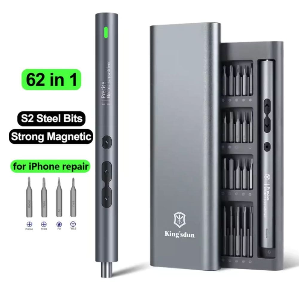 62/6 in 1 Electric Screwdriver Set