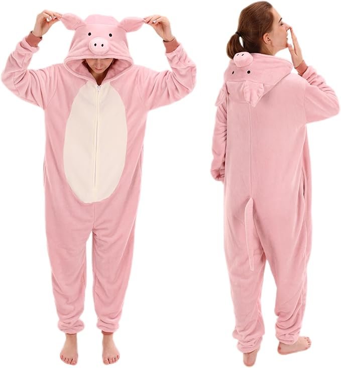 COSUSKET Snug Fit Unisex Adult Onesie Pajamas