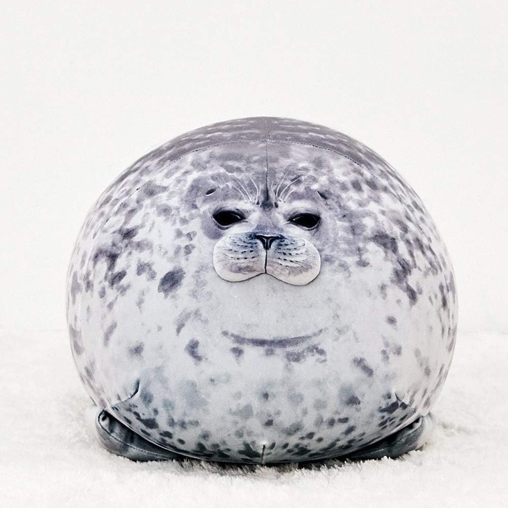 MerryXD Chubby Blob Seal Pillow