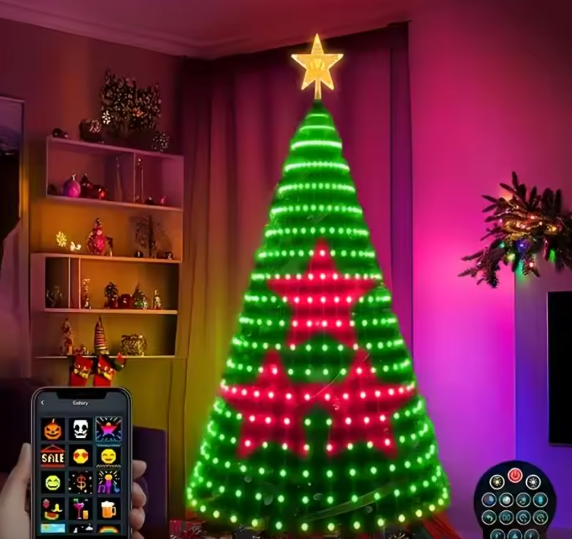 5V USB Plug Play 2.1M Smart Control LED Christmas Tree