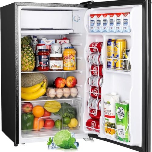 Upstreman 3.2 Cu.Ft Mini Fridge