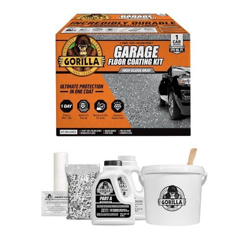 Gorilla Epoxy Garage Floor Coating (7 pc) Kit