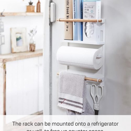Yamazaki Home Tosca Magnetic Kitchen Storage Rack