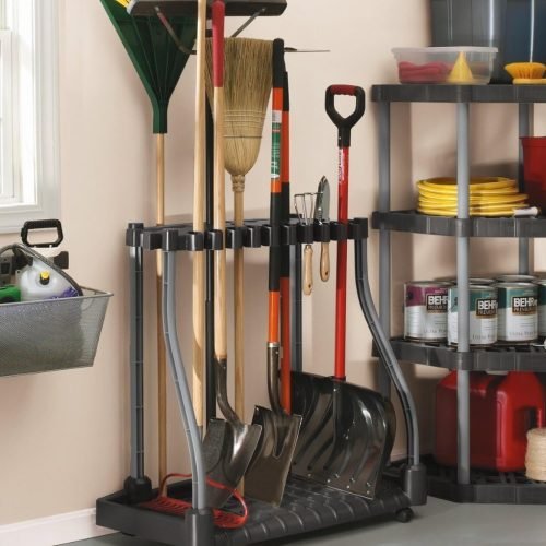 Rubbermaid Garage Tool Tower Rack