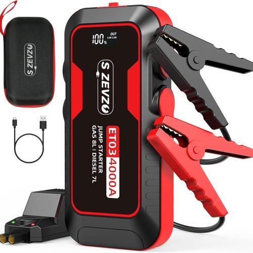 S ZEVZO ET03 Car Jump Starter