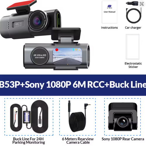 Dash Cam 4K UHD