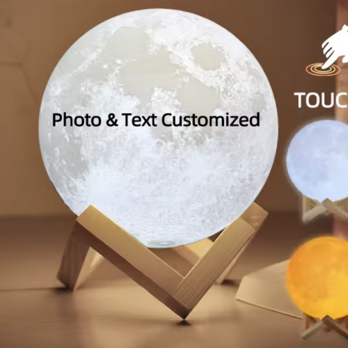 3D Printing Moon Lamp
