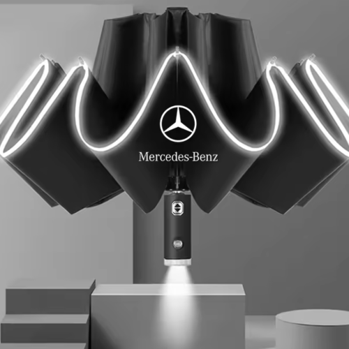 Car Automatic Folding Windproof Sunshade Umbrella