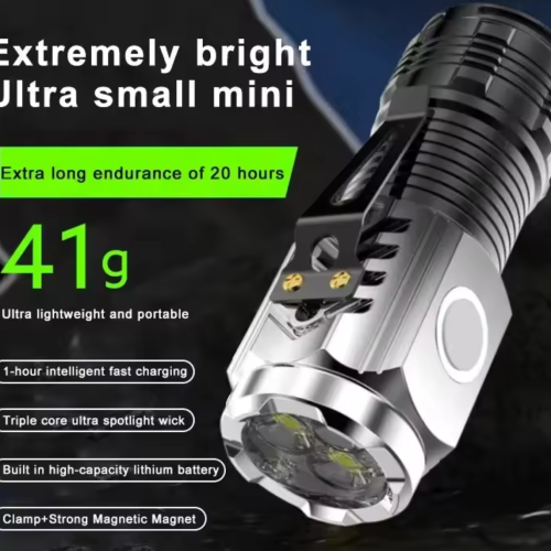 Mini Usb Charging Flashlight