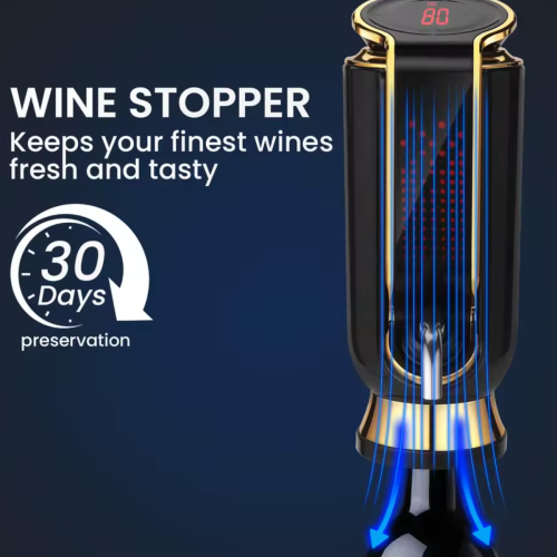 Luxurious 4-in-1 Electric Wine Aerator Decanter