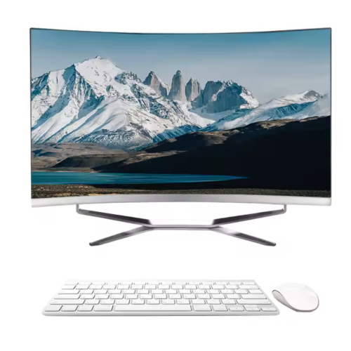 27 inch All In One Curved Screen desktop