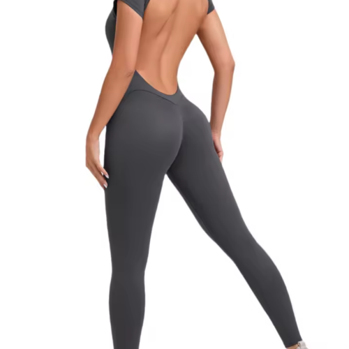 Yoga Set Sexy Backless One-piece Suit