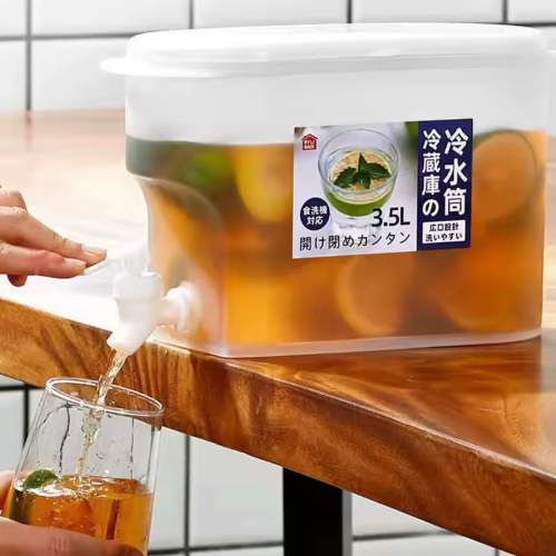 3.5L/5L Large Capacity Cold Kettle with Faucet