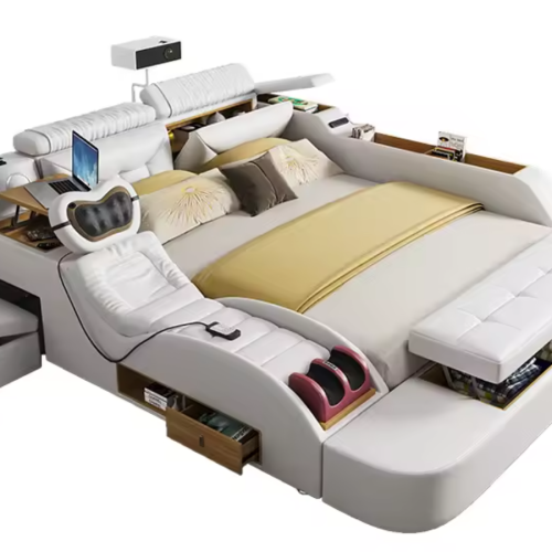 Linlamlim Modern MULTIFUNCTIONAL Tech SMART BED