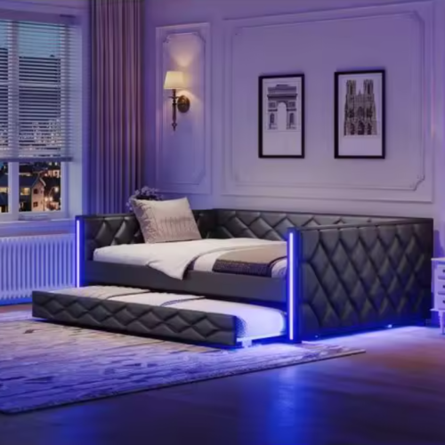 Full XL Upholstered Daybed