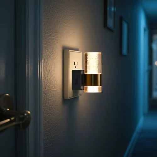 2PCS LED Ice Flower Wall Night Light