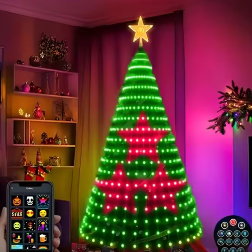 5V USB Plug Play 2.1M Smart Control LED Christmas Tree